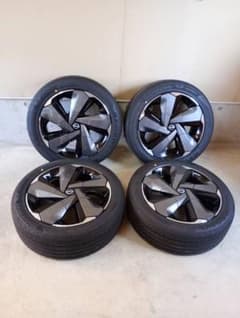 日産ノート　オーラ純正17インチホイール＋REGNO GR-XⅢ 4本セット 日産ノート オーラ純正17インチホイール＋REGNO GR-XⅢ 4本セット