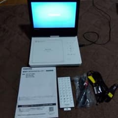 東芝 SD-P910S REGZA 9インチ ポータブルDVDプレイヤー - メルカリ