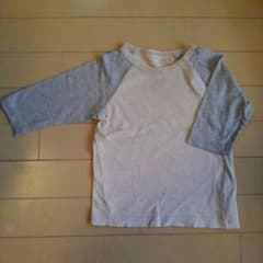 無印七分袖Tシャツ90のサムネイル