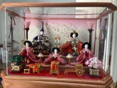 雛人形 六角 芥子五人 平安清正作 傷/汚れなし - メルカリ