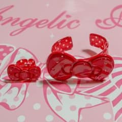 Angelic Pretty ハローキティコラボ バングル＆リング - メルカリ