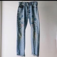 1970’s Levi's 501 66後期 デニムパンツ カスタムプリントのサムネイル