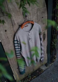 obafer 柿乃葉 Ex Henry Border Sweater XL 新品 - メルカリ