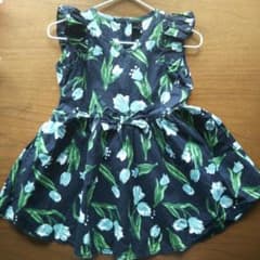 花柄 ワンピース 90のサムネイル