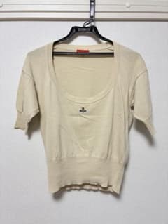 Vivienne Westwood 半袖ニット ベージュ Mのサムネイル