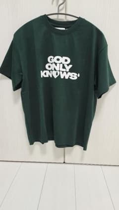 GOD ONLY KNOWS Tシャツ＆ステッカーセット Tシャツグリーン GOD ONLY KNOWS Tシャツ＆ステッカーセット Tシャツグリーン | Mercari