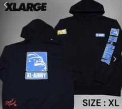 【中町綾着用】XLARGE ARMY コラボパーカー 希少のサムネイル