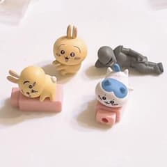 치이카와 꽉 포옹 케이블 커버 세트 토끼 하치와레 초기