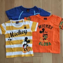 キッズ　Tシャツ　ベビードール・ミッキーのサムネイル
