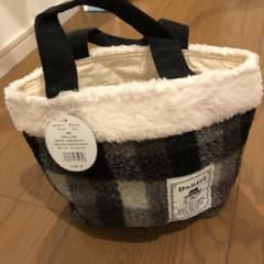 【新品】ボア　トートバッグのサムネイル