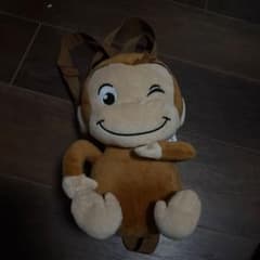 おさるのジョージ ぬいぐるみ リュック キッズのサムネイル