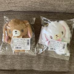 ビスケット シュガーバニーズ くろうさ しろうさ マスコットホルダー