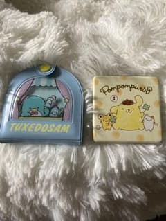 Sanrio タキシードサム ミラー＆コーム ポムポムプリン コンパクトWミラーのサムネイル