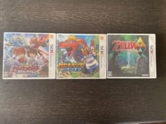 【3DS 3本セット】ゼルダの伝説 / カセキホリダー / ジャイロゼッターのサムネイル