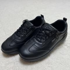 ☆新古 Joya コンフォートレザースニーカー「Laura Black」シリーズ 