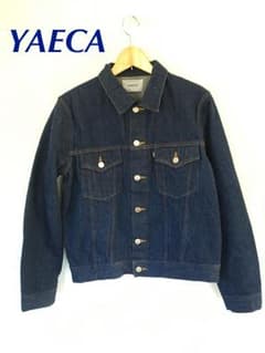 【美品】 YAECA ヤエカ デニムジャケットのサムネイル
