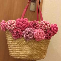 kaji426様 専用  美品❤️ チチ ニューヨーク  カゴバッグのサムネイル