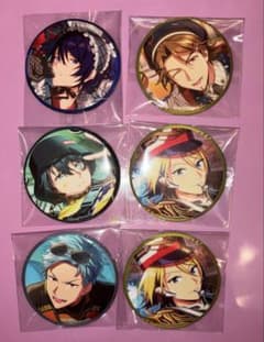 エリオスR まねきねこ 缶バッジ レン セイジ ジェイ ジュニア アッシュ