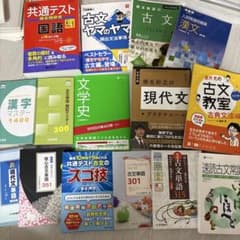 大学受験 国語・古文・漢文・現代文・文学史 参考書 まとめ売り 16冊