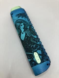 DR.VAPE 3用 本革製カバー 和柄(くの一)のサムネイル