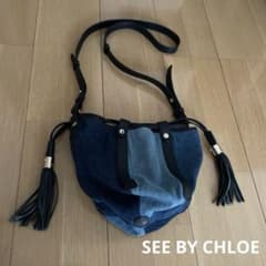 シーバイクロエ SEE BY CHLOE デニム ショルダーバッグ - メルカリ