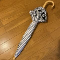 サンバリア100 2段折　ブルーストライプのサムネイル