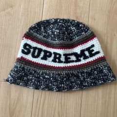 Supreme 26ss Knit Logo Crusher Blackニット帽 - メルカリ