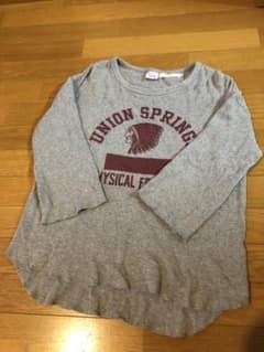 ワッフル素材七分Tシャツのサムネイル