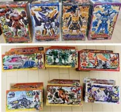 リュウソウジャー　ロボ全セット　☆オマケ付きのサムネイル