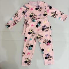 長袖パジャマ ミニーマウス ピンク しまむら　起毛のサムネイル