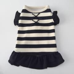 ストライプフリル犬服Ｓサイズのサムネイル
