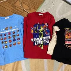 仮面ライダー長袖Tシャツ120cmのサムネイル