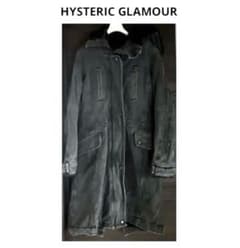 【レア】＊ヒステリックグラマー＊デニム＊モッズコート＊DARKGRAY＊送料込❣️ レア】＊ヒステリックグラマー＊デニム＊モッズコート＊DARKGRAY＊送料