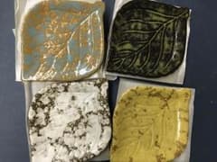 葉っぱ型小皿4枚セットのサムネイル