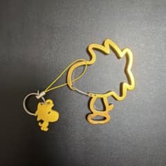 スヌーピー ウッドストックカラビナキーホルダーのサムネイル
