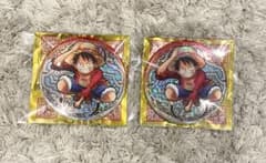 onepiece ワンピース 輩缶バッジ SHINE ルフィ×2のサムネイル