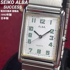 ☆未使用 セイコー SEIKO ALBA SUCCESS アールデコ調 クォーツ - メルカリ