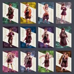 鬼滅の刃 ufotableダイニング 日替りポスター再現ミニステッカー北九州