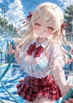 W18 オリジナルイラスト 高画質 光沢写真用紙 A4ポスター - メルカリ