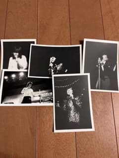 009 沢田研二、ジュリーの生写真 白黒 1970年代撮影のサムネイル
