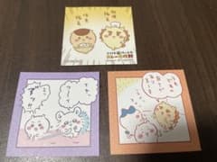 ちいかわ ココイチ カレー大作戦 わっふれーむ3 シール 3枚セットのサムネイル