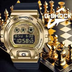 黄金のGショック高級感あるメタルカバー新品 鍛造成形ベゼル ガラス繊維強化ケース 黄金のGショック高級感あるメタルカバー新品 鍛造成形ベゼル ガラス