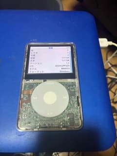 iPod Classic 第5世代SD化128GB スケルトン電池新品 - メルカリ