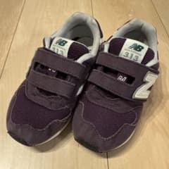 New Balance 313 キッズシューズ パープル　17.5cmのサムネイル