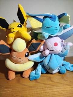 ポケモン もふぐっとぬいぐるみ イーブイフレンズ 5種セット　タグ別添えのサムネイル