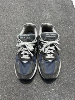 New Balance 993 ネイビー/グレー - メルカリ