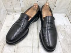 スコッチグレイン　ローファー　24.5cm 黒　革靴 ビジネス 男　レザーのサムネイル