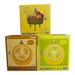 パペットスンスン キーフック 卓上ファン 3種セットのサムネイル