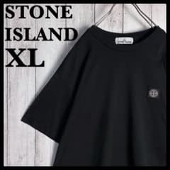 6265【美品・XLサイズ】ストーンアイランド☆ワッペンロゴTシャツ