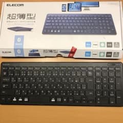 ELECOM Bluetooth 薄型キーボード（テンキー付）のサムネイル